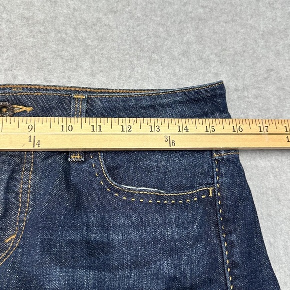 Levi's 526 Slender Boot Cut Jeans Womens 8 Dark Wash Denim Flap Pockets Stretch - Picture 10 of 16